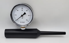 Reed pressure gauge