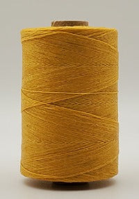 Yellow waxed hemp for bagpipes